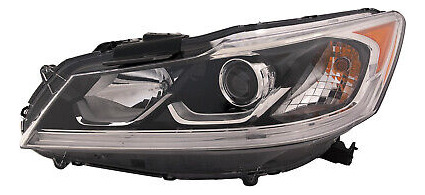 Headlight Fits 16-17 Honda Accord Sedan Lx Halogen Left  Vvc