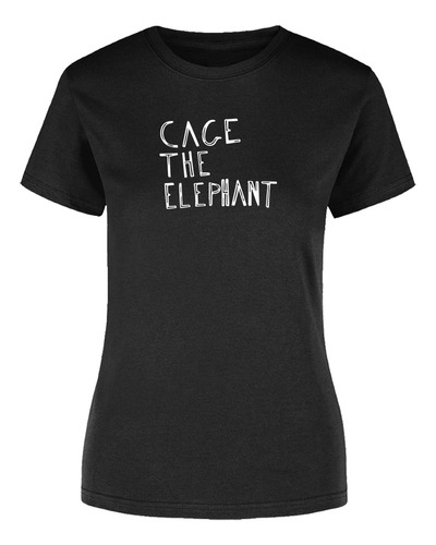 Playera Cage The Elephant Indie Rock Alternativo
