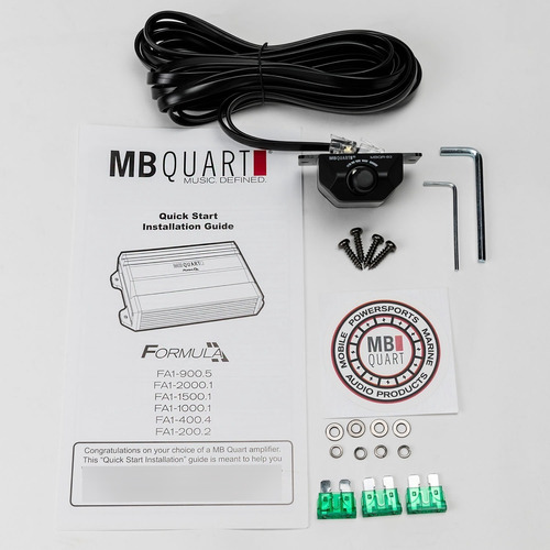 Amplificador Monoblock Mb Quart Fa1-2000.1 1000rms Hi-fi