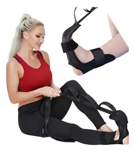 Faixa Alongadora Panturrilha Perna Academia Fisioterapia Yog