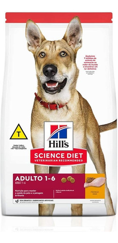 Ração Hills Science Diet Cães Adultos Médio - 12kg