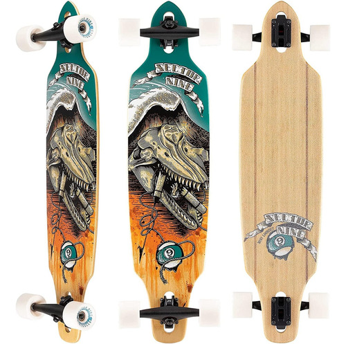 Drop Through - Longboard Completo