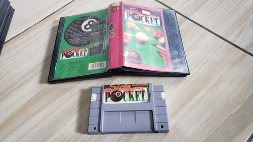 Side Pocket Para O Super Nintendo. V1 (Usado)