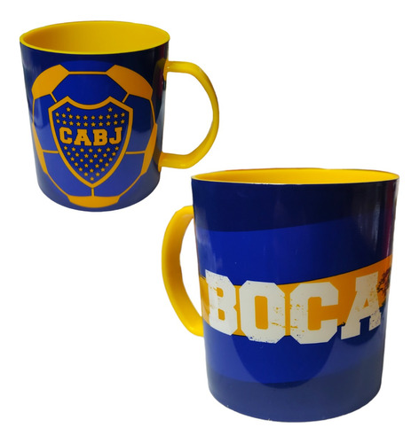 Taza Plastico Club Atletico Boca Juniors 340cc Licen Oficial