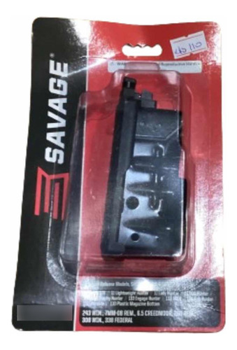 Cargador Rifle Savage 4 Tiros Short Action