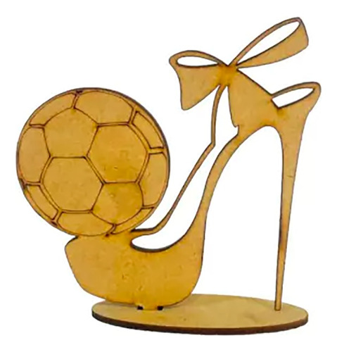 10 Souvenirs Zapato Y Pelota Fútbol Femenino - En Fibrofacil