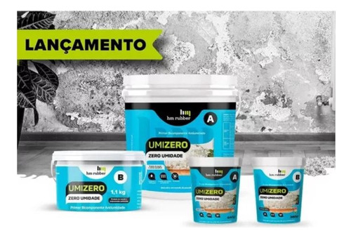 Umizero Hm Rubber - Bloqueador De Umidade Da Parede 1kg