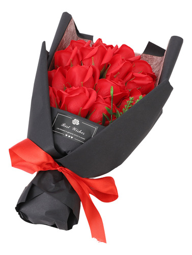 Ramo De Rosas Artificiales Para Aniversario De Cumpleaños, 1