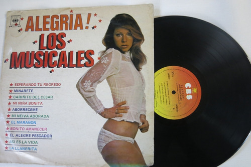 Vinyl Vinilo Lp Acetato Alegria Los Musicales 