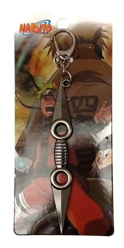 Naruto Armas Kunai Llavero Metálico En Blíster 