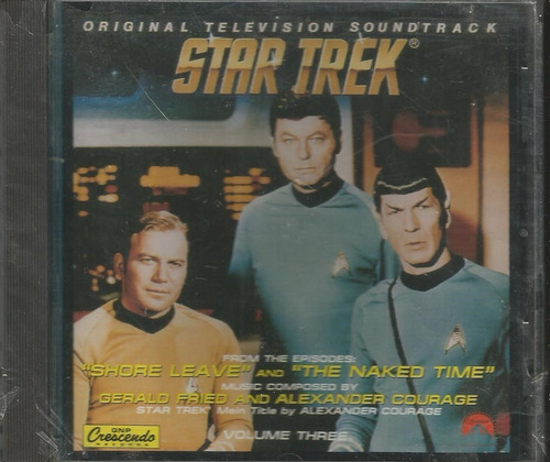 Cd Star Trek - Original Televisiom Soundtrack  - Raro