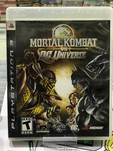 Mortal Kombat Vs Dc Universe Playstaion 3