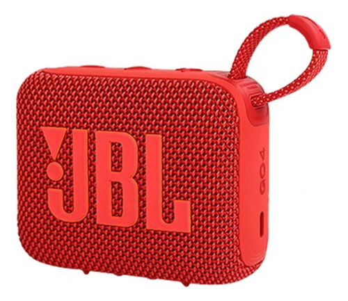 Parlante Portátil Jbl Go 4 Red Bluetooth 5.3 Waterproof Ip67 Rojo
