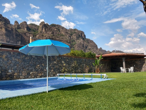 Imagen 4 de 21 de Casa En Condominio Con Alberca En Zona Exclusiva De Tepoztlán