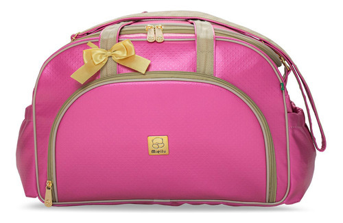 Bolsa Maternidade Grande Enxoval Bebe Pink Barbie Miellu