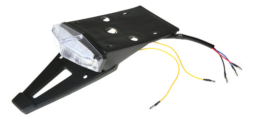 Luz Trasera Led Freno Señales Placa Moto Custom 3-en-1 5 Cab