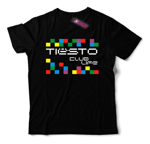 Remera Tiesto Dee Jay Dj Tijs Michiel Verwest Me76 Dtg