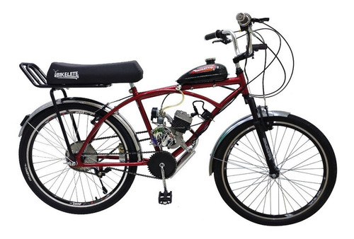Bicicleta Bikelete Caiçara Xr Motorizada Moskito Aro26