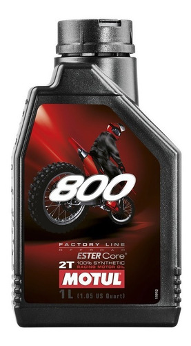 Aceite Lubricante Motul 800 2t Factory Line Off Road Api Tc