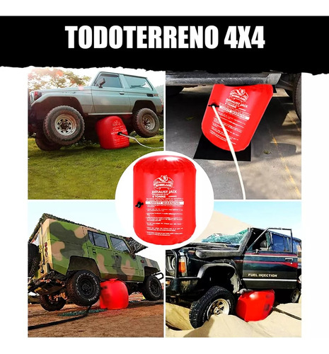 Gato Neumatico De Aire Tipo Bolsa De 4 Toneladas Teix