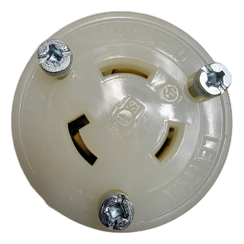 Conector De 1/2 Vuelta, Leviton Nema L6-20, 2p 3h, 250v 20a