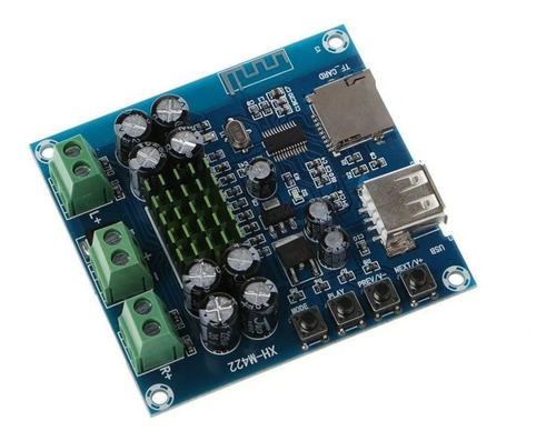 Modulo Amplificador Audio Estereo Bluetooth - Mp3 2x50w