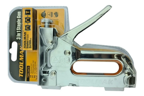 Grapadora Manual De Metal 3 En 1 Toolmak