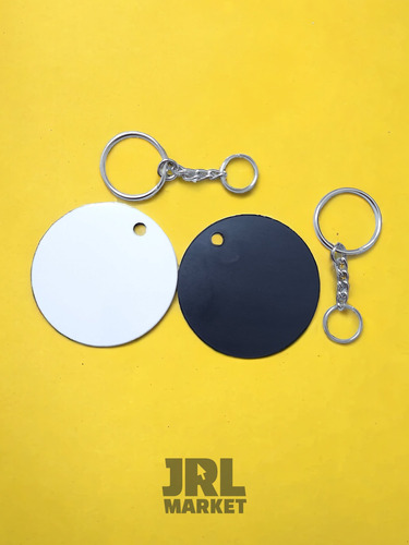 Llavero Para Sublimar Pack 10 Pz Mdf 3mm Color Make