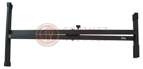 Imagen 5 de 8 de Pie - Soporte Stagg Kxs-a2bk Tijera Para Teclado