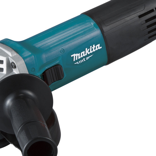 Kit Esmerilhadeira Angular Makita + 5 Discos P Metal +bolsa Cor Azul