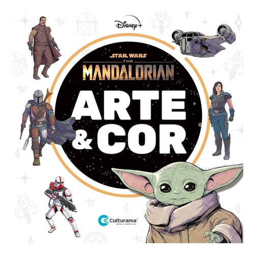 Livrinho Star Wars The Mandalorian Arte E Cor Da Culturama