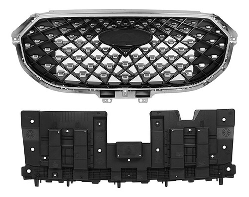 1- Parrilla C/mold Crom Tiggo 8pro 2023/2024 Generica