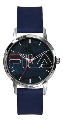 Reloj Fila Mujer Blanco 38321301 Color de la correa Azul Color del bisel Plateado