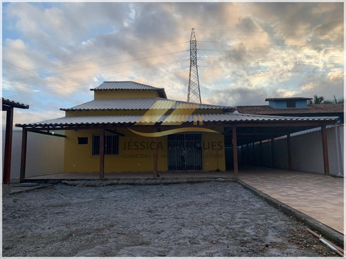 Imagem 1 de 14 de Casa De 2 Quartos, Área Gourmet Em Unamar - Cf - Jmc.121