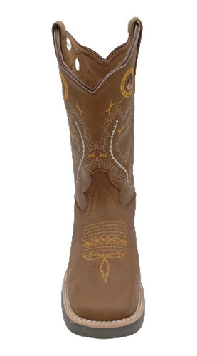 Bota Vaquera Tipo Rodeo Para Niño Richard West Dv300 (22-26)