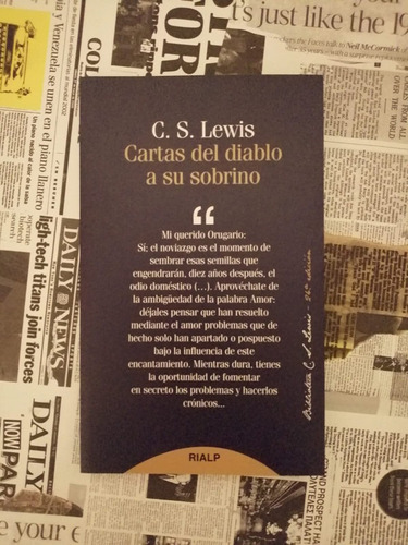 Cartas Del Diablo A Su Sobrino | C.s Lewis