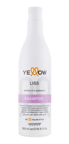 Shampoo Anti-frizz Nuevo Yellow Liss Keratin & Amaranth