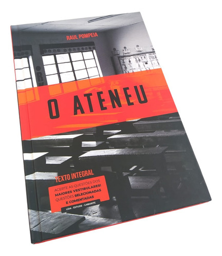 Livro O Ateneu - Raul Pompeia | Capa Dura