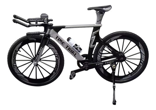 Mini Bicicleta A Escala 1.10 Simulación De Montaña Negro