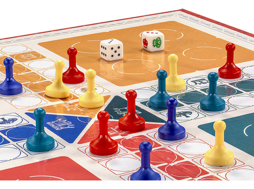 Juego De Royal Ludo Clásico Linea Green Box Ruibal