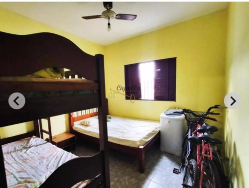 Oportunidade De Conquistar O Seu Sonho! Casa Com Piscina Na Praia De Itanhaém Com 2 Dormitórios À Venda Por R$ 200.000