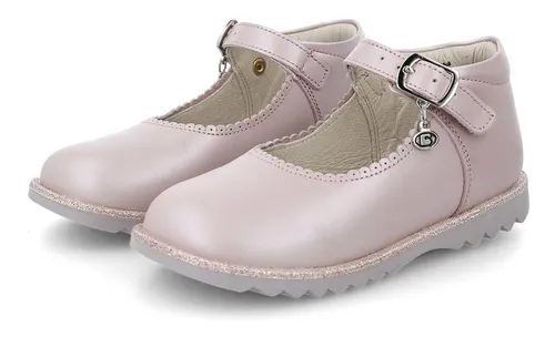 Zapatos piel bebe niña sale
