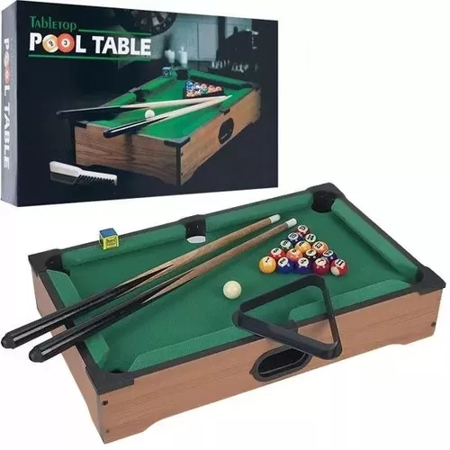 Juguete Mini Billar Pool Juegos De Mesa