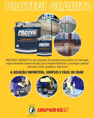Imagem 3 de 5 de Impermeabilizante Para Mármore E Granito Protegi Granito