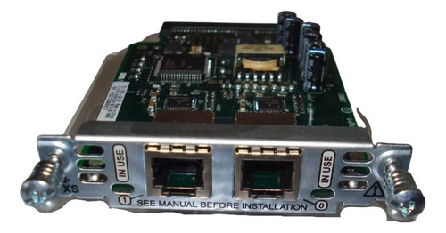 Modulo Cisco Vic2-2fxs De Porta Dupla Placa De Interface