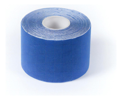 Fita Kinesio Tape Bandagem Elástica Adesiva Premium 5 Metros Cor Azul