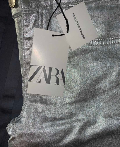 Las mejores ofertas en Pantalones de plata Zara para De mujer