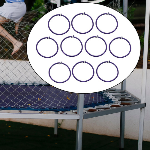 10x Cuerda Elástica Para Trampolín Cuerda Púrpura