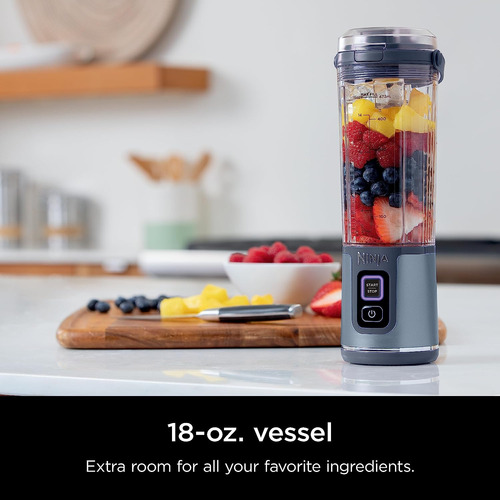 Licuadora Vaso 2 En 1 Ninja Bc151nv Color Azul
