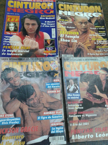 Imagen 3 de 5 de Cinturon Negro * Lote 10 Revistas *